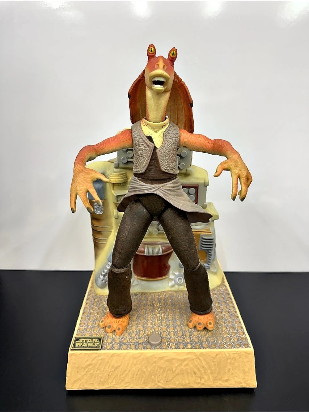 1999 Star Wars Episode I Dancing Jar Jar Binks Thinkway Toys Electronic WORKING